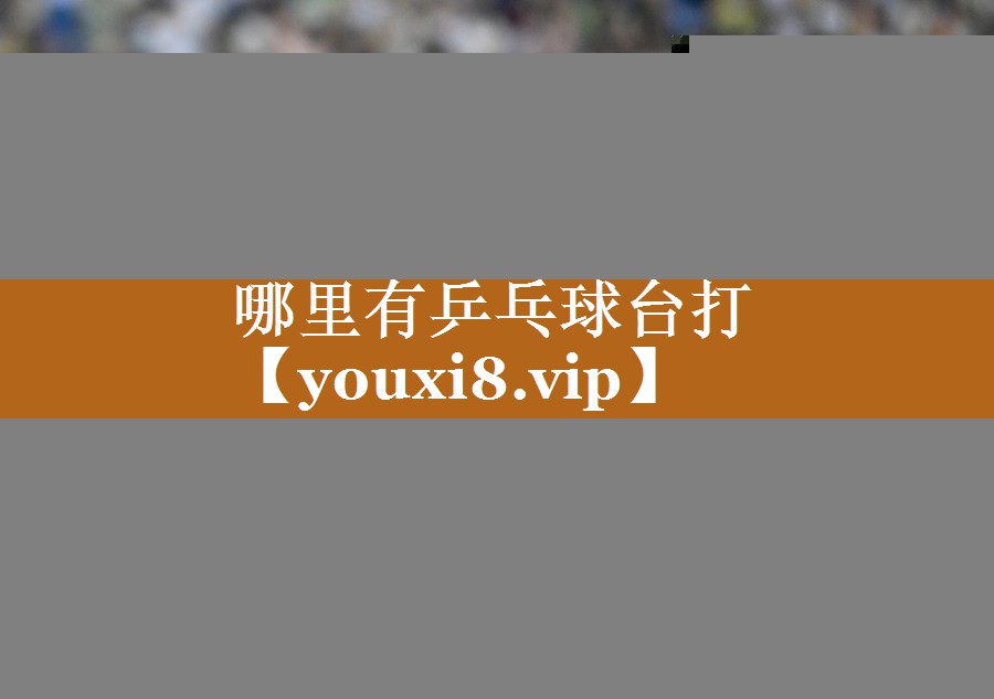 哪里有乒乓球臺打 哪里有乒乓球臺打